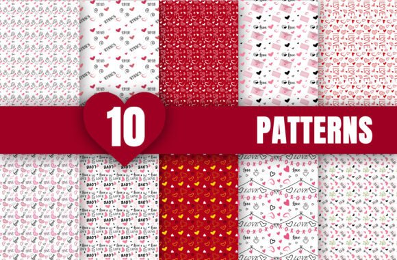 10 Cute Valentine s Day Patterns
