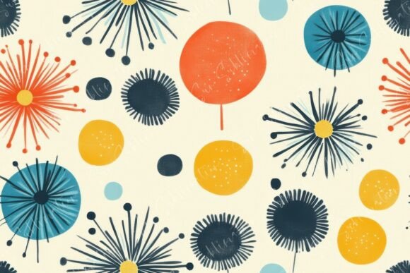 Colorful Floral Patterns Seamless