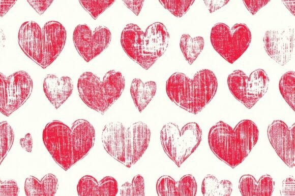 Colorful Heart Patterns for Seamless: Elevating Digital and Print Designs