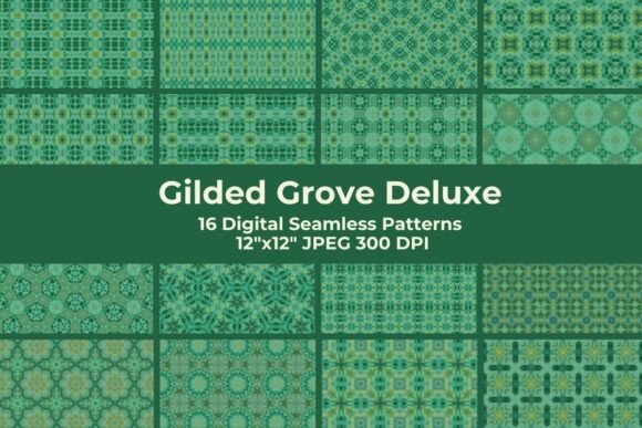 Cultivating Visual Serenity: The Strategic Value of Gilded Grove Green Gold Patterns in Modern Design