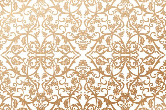 Damask Ornamental Seamless Patterns