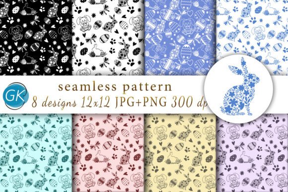 Easter Digital Papers and Patterns: A Creative Toolkit for Seasonal Projects