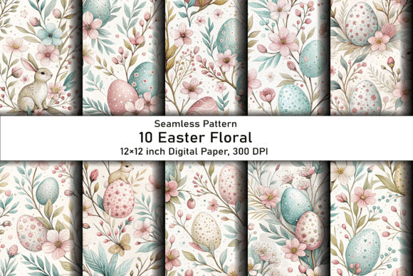 Elevating Creative Workflows: The Strategic Value of Seamless Easter Floral Patterns in Digital Design