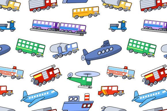 Transport Mode Flat Skew Patterns